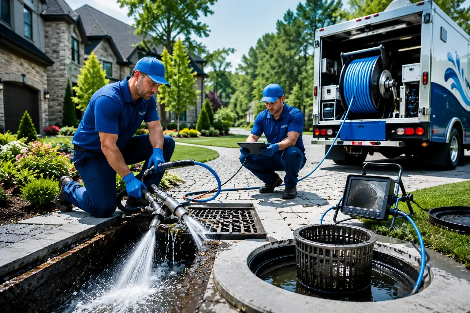 Local outdoor drain cleaning professionals in Potts Camp, MS